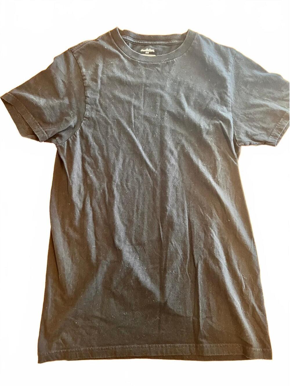 Goodfellow & Co Black Cotton T-Shirt Size S
